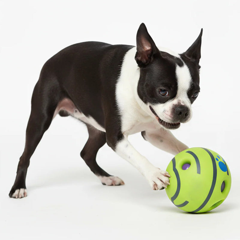 Wobble Giggle Ball Dog Toy