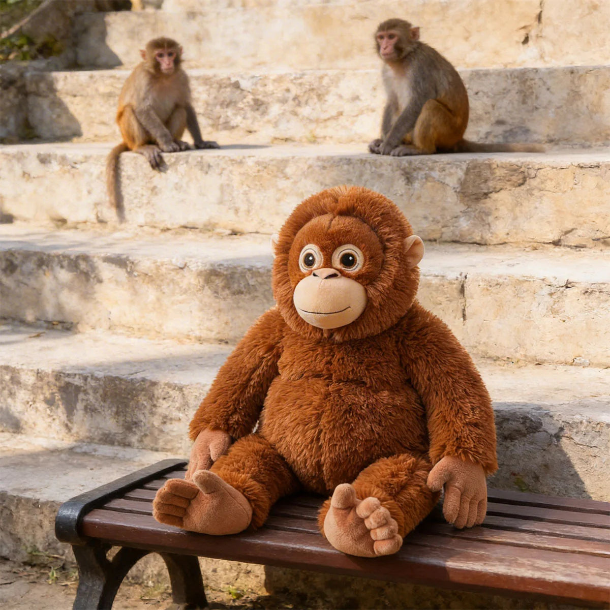 26" Punch The Monkey Stuffed Animal