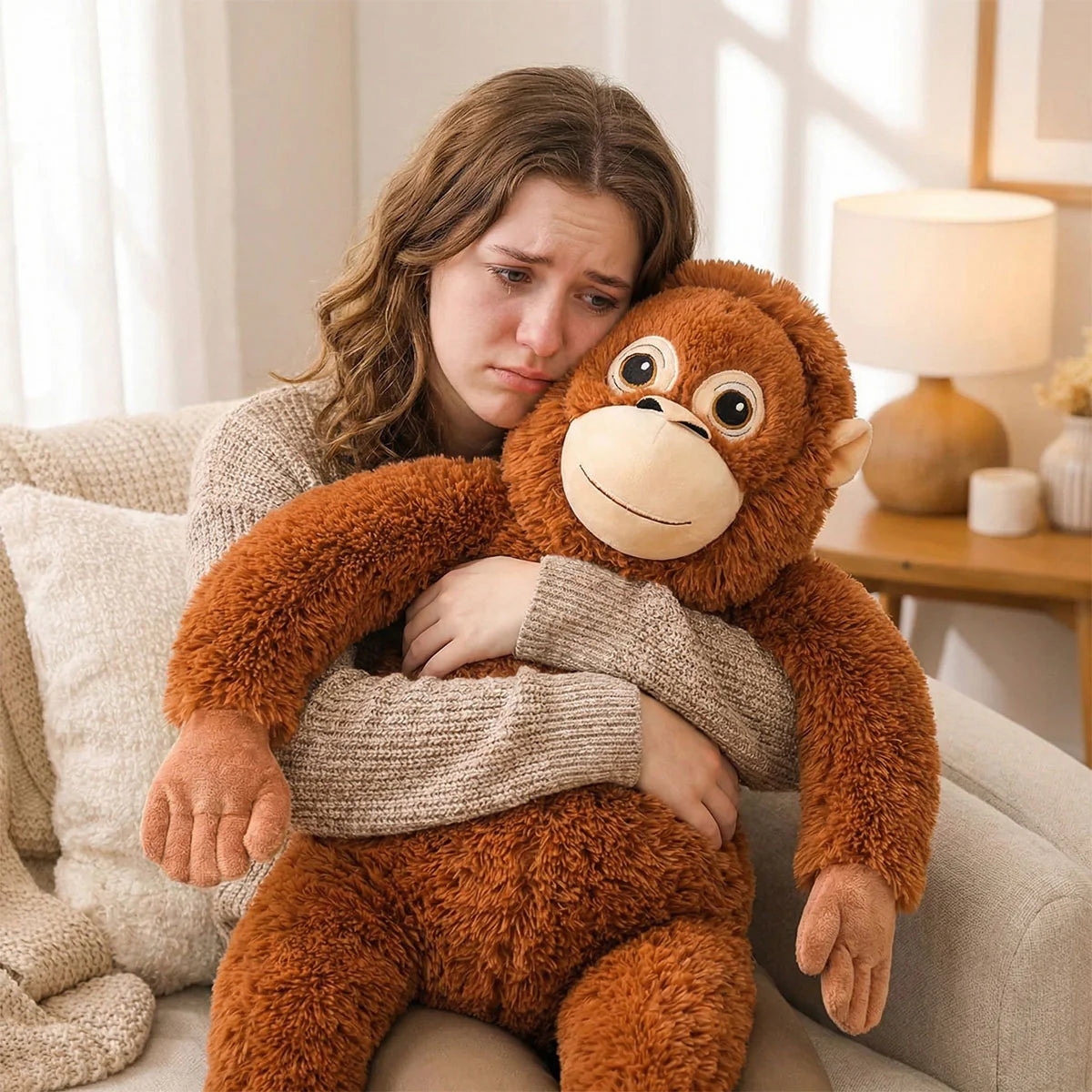 26" Punch The Monkey Stuffed Animal