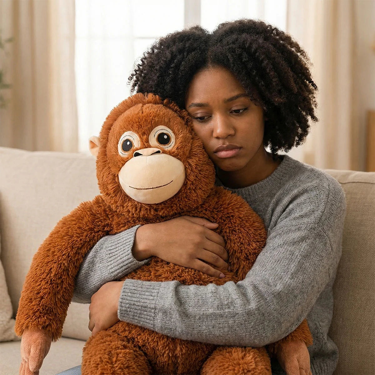 26" Punch The Monkey Stuffed Animal