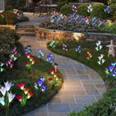 Solar Lily Garden Stake Lights