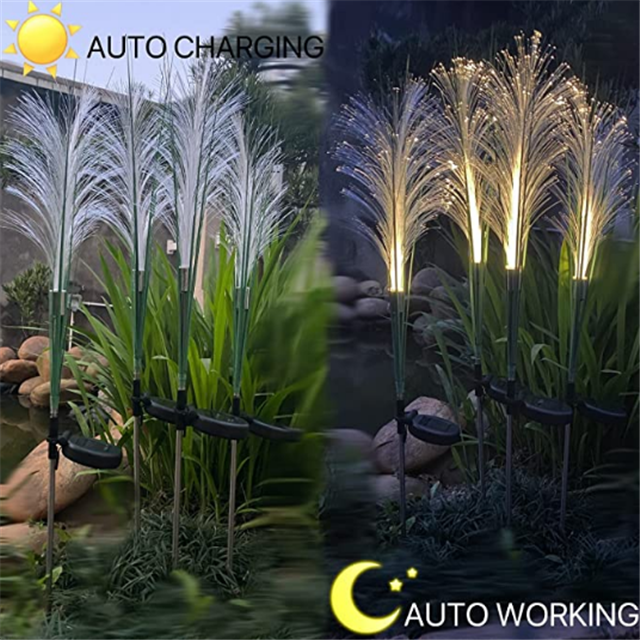 Solar Reed Garden Light