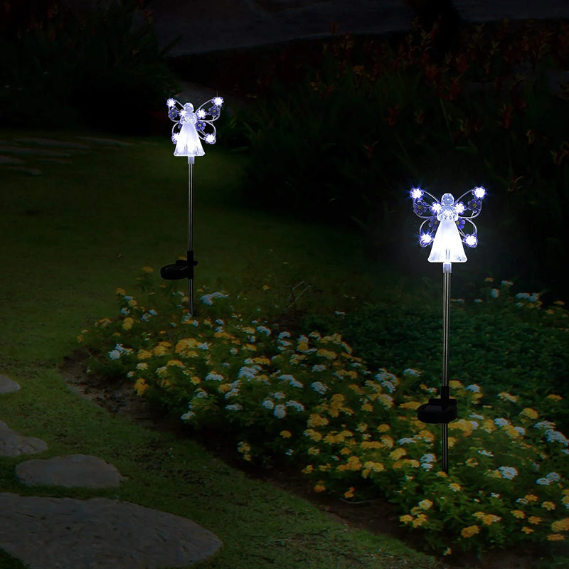 Solar Angel Garden Stake Lights