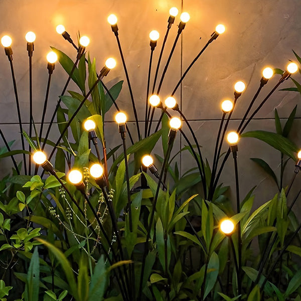 Solar Powered Firefly Lights for Pathway, Patio, Front Yard Decoration