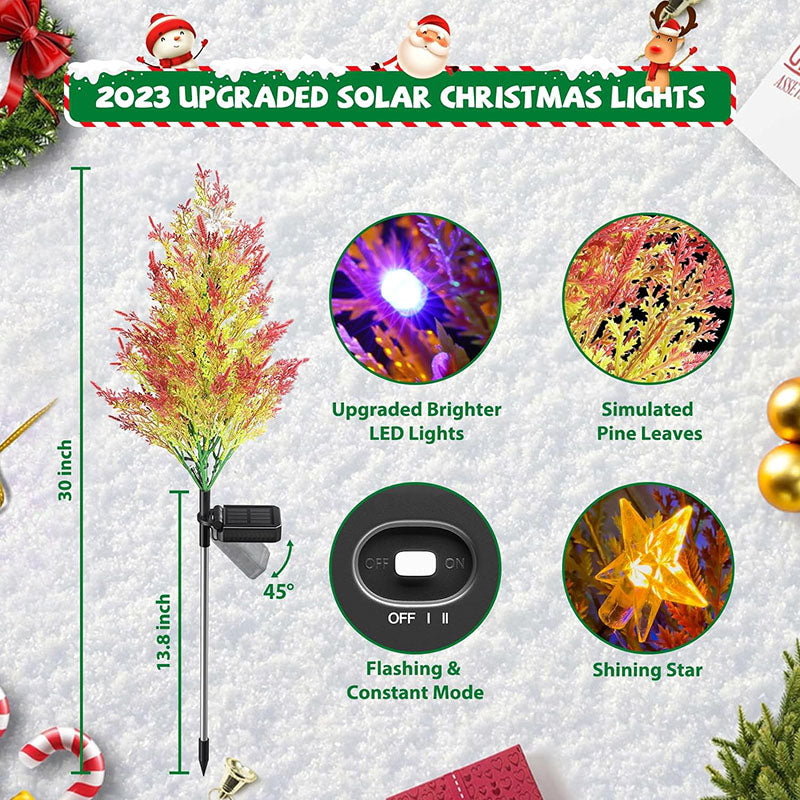 [🏆2025 Fully Upgraded🏆]Solar Cypress Tree Light🌟