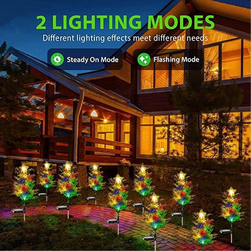 [🏆2025 Fully Upgraded🏆]Solar Cypress Tree Light🌟